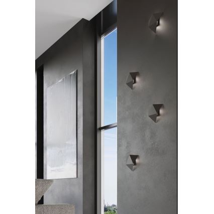 Настінний світильник SOLIDO 2xG9/40W/230V чорний