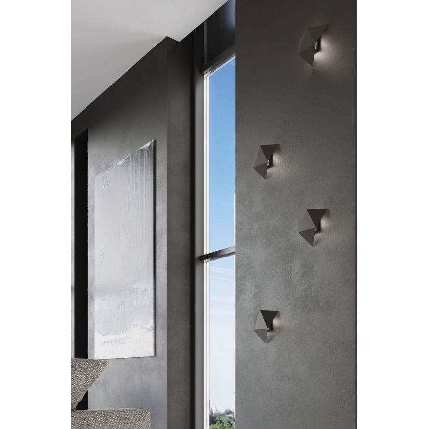 Настінний світильник SOLIDO 2xG9/40W/230V чорний