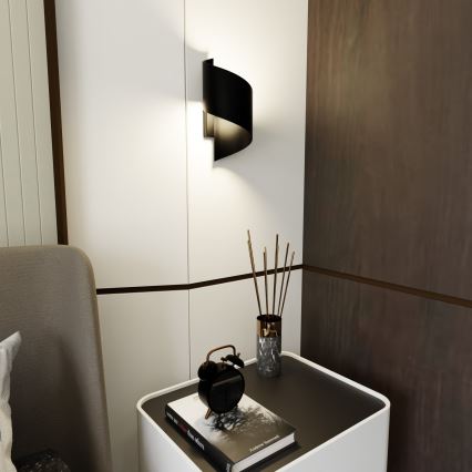 Настінний світильник SPINER 1xG9/8W/230V чорний