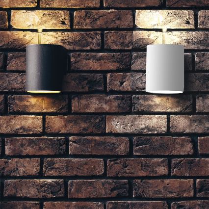 Настінний світильник SQUALLA TUBA 1xG9/50W/230V чорний/золотий