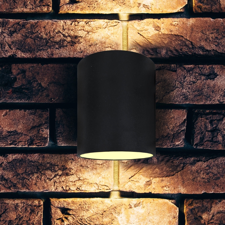 Настінний світильник SQUALLA TUBA 1xG9/50W/230V чорний/золотий