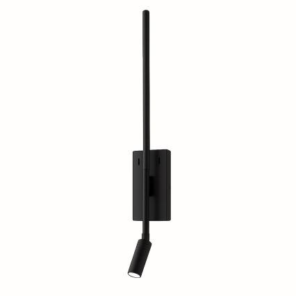 Настінний світильник TORCH LED 6 Вт/230 В + LED 3 Вт, чорний