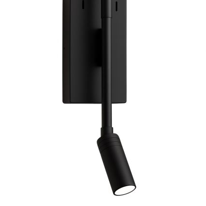 Настінний світильник TORCH LED 6 Вт/230 В + LED 3 Вт, чорний