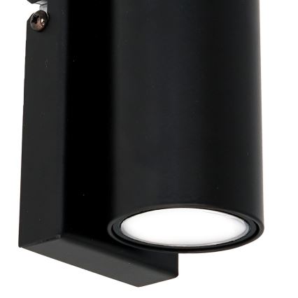 Настінний світильник WALL 1xGU10/8W/230V чорний