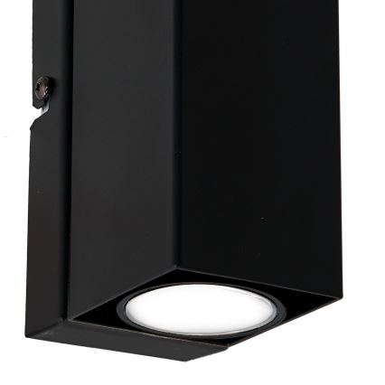 Настінний світильник WALL 1xGU10/8W/230V чорний