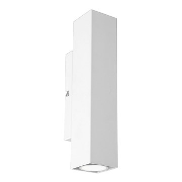 Настінний світильник WALL 2xGU10/8W/230V білий