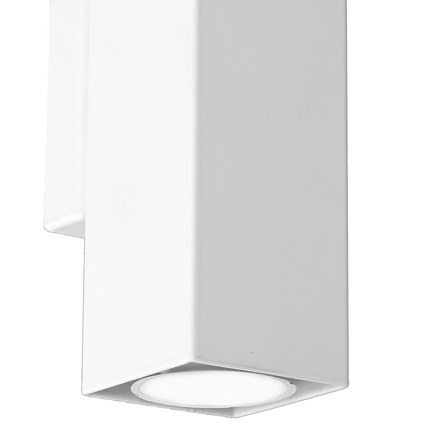 Настінний світильник WALL 2xGU10/8W/230V білий