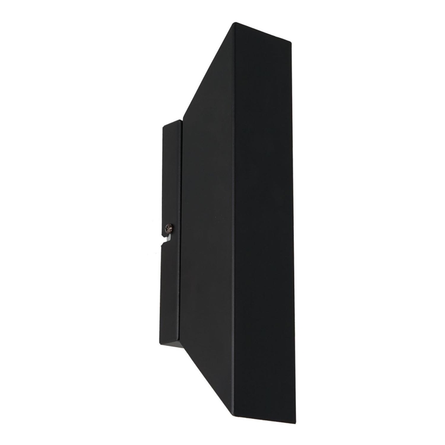 Настінний світильник WALL 2xGU10/8W/230V чорний