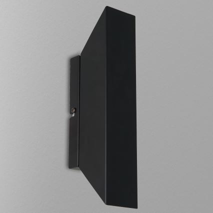 Настінний світильник WALL 2xGU10/8W/230V чорний