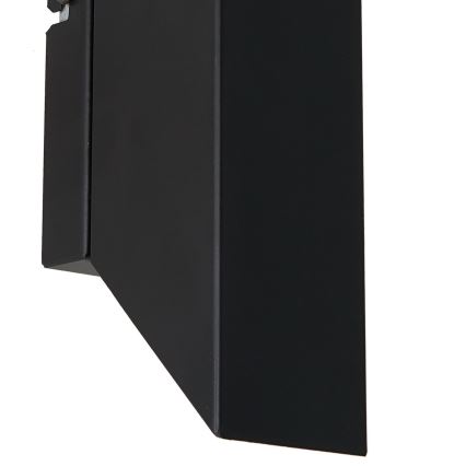Настінний світильник WALL 2xGU10/8W/230V чорний