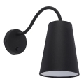 Настінний світильник WIRE BLACK 1xE27/60W/230V