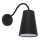Настінний світильник WIRE BLACK 1xE27/60W/230V