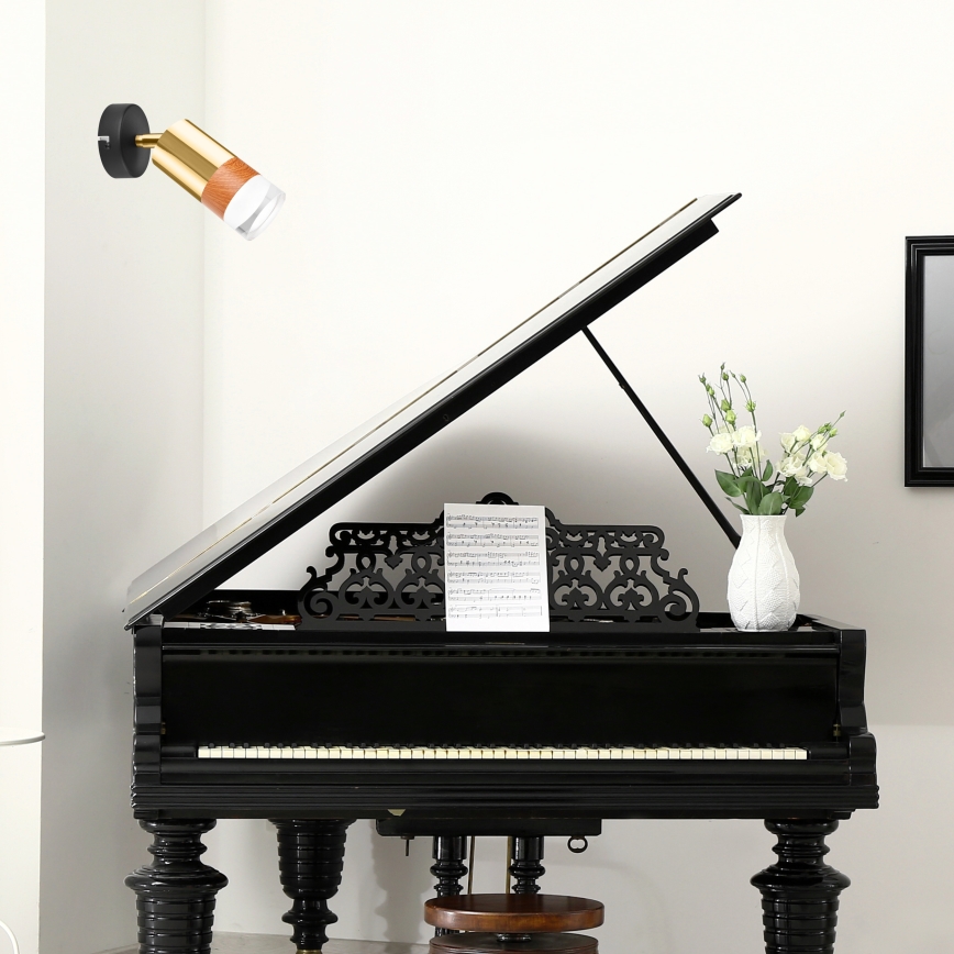 Настінний точковий світильник AURORA 1xGU10/10W/230V