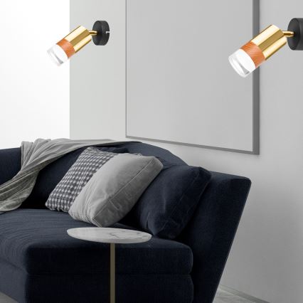 Настінний точковий світильник AURORA 1xGU10/10W/230V