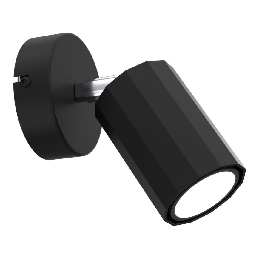 Настінний точковий світильник BELLO 1xGU10/8W/230V чорний