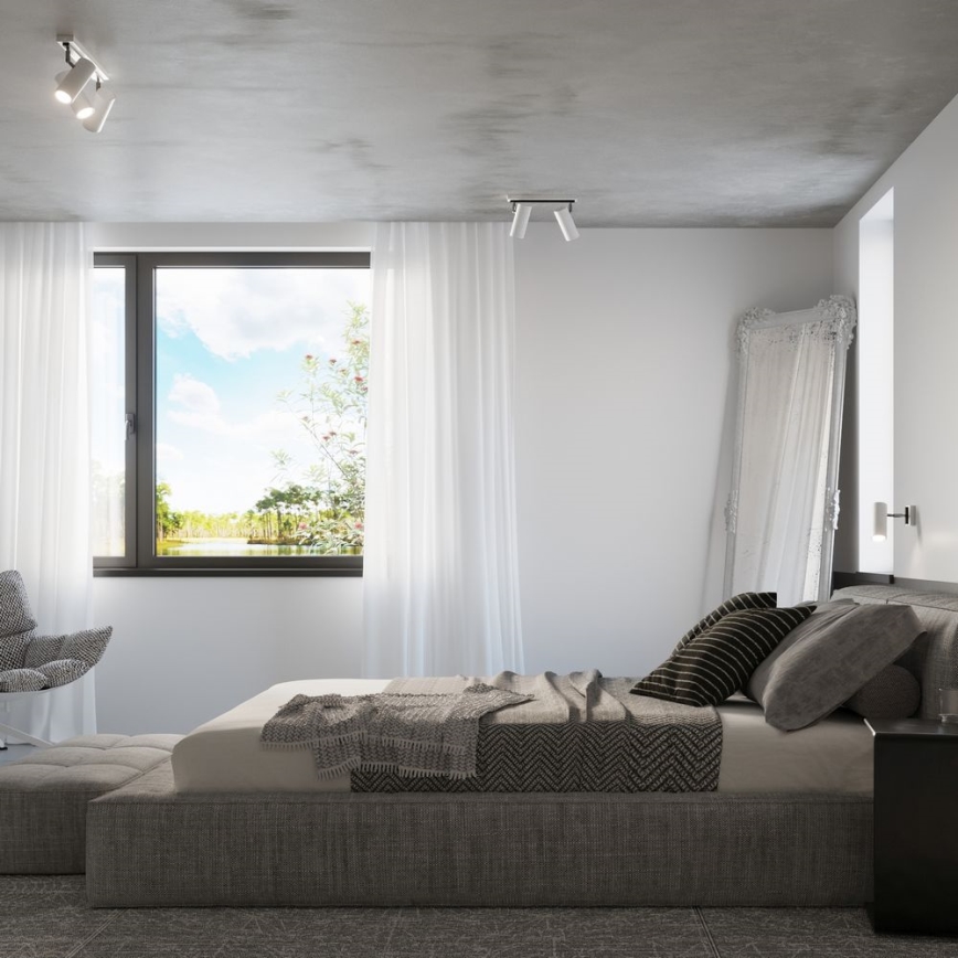 Настінний точковий світильник DIREZIONE 1xGU10/40W/230V білий