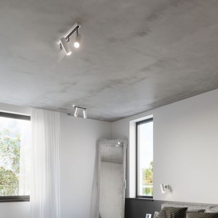 Настінний точковий світильник DIREZIONE 1xGU10/40W/230V білий