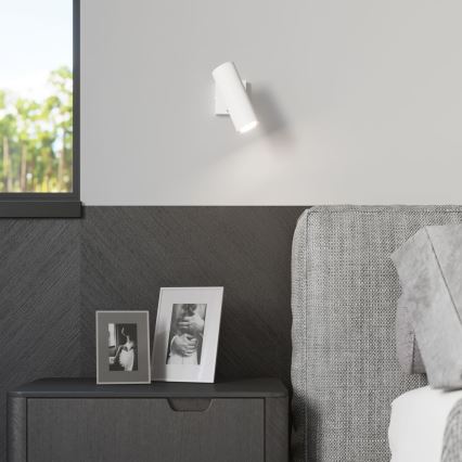 Настінний точковий світильник DIREZIONE 1xGU10/40W/230V білий