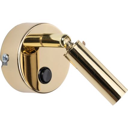 Настінний точковий світильник ENZO 1xG9/8W/230V золотий