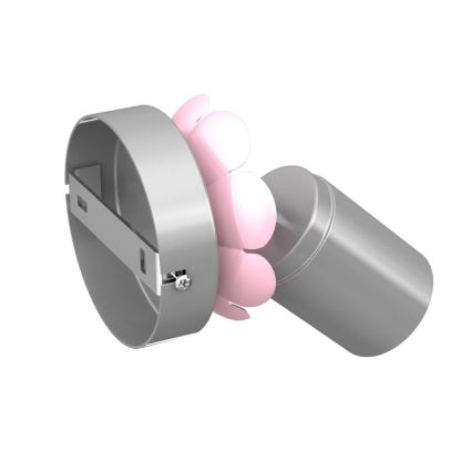 Настінний точковий світильник FLOWER 1xGU10/8W/230V матовий хром