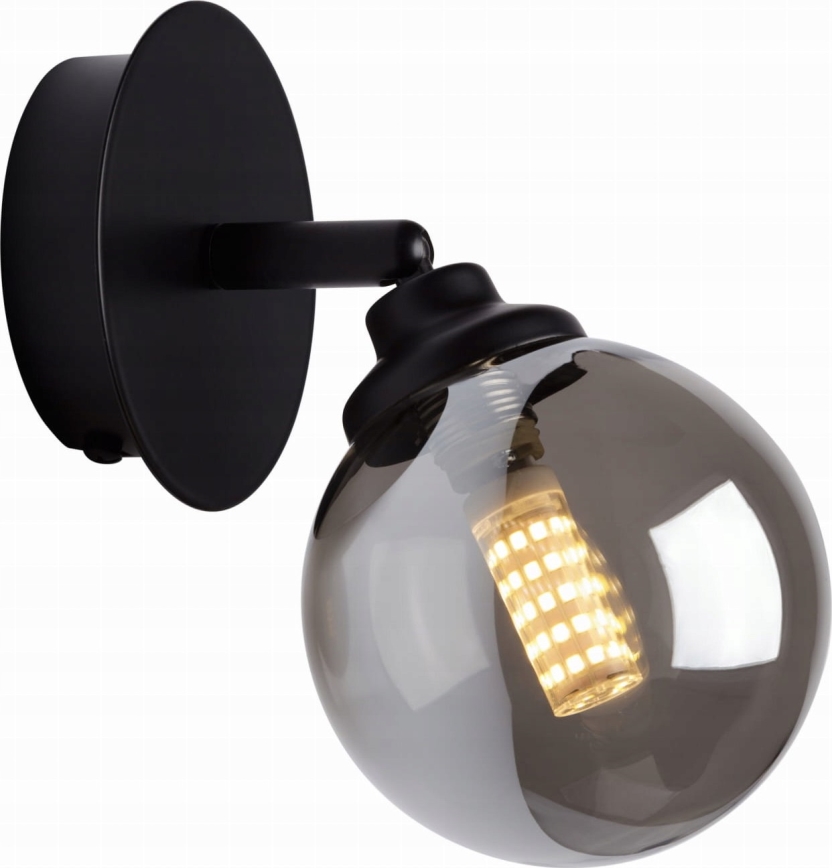 Настінний точковий світильник IMAGINE 1xG9/40W/230V чорний/димчастий