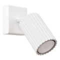 Настінний точковий світильник KARBON 1xGU10/10W/230V білий
