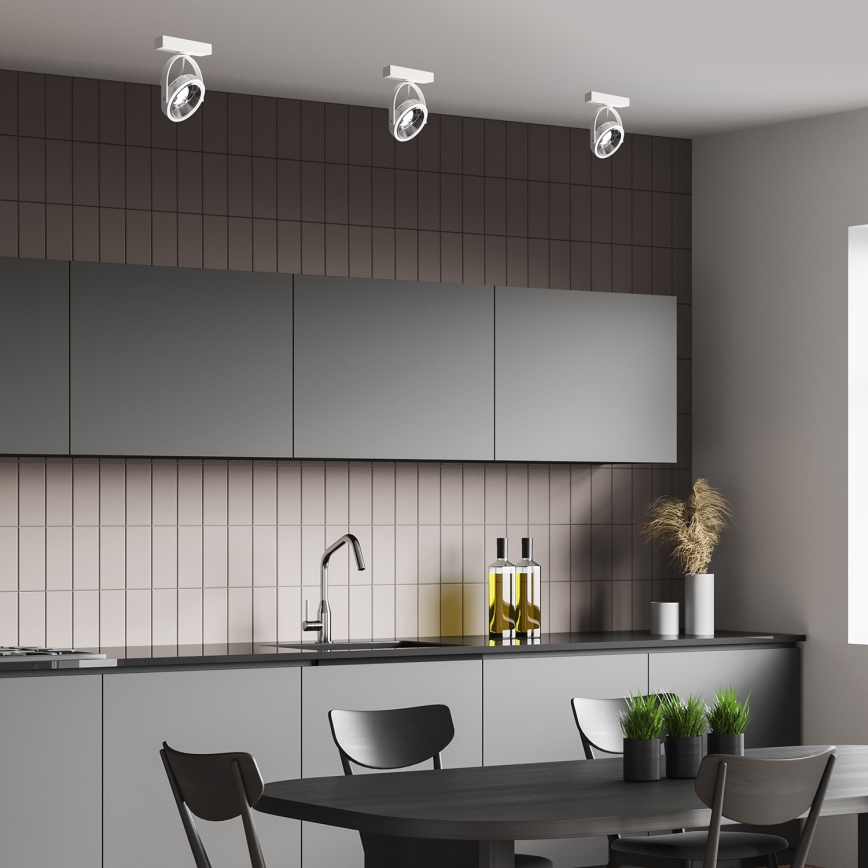 Настінний точковий світильник LUGAR 1xAR111 - GU10/25W/230V