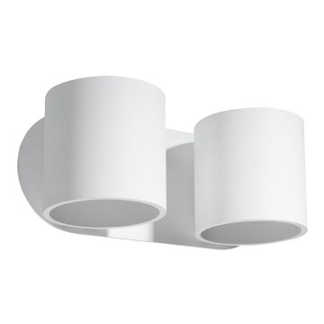 Настінний точковий світильник ORBIS 2xG9/40W/230V білий