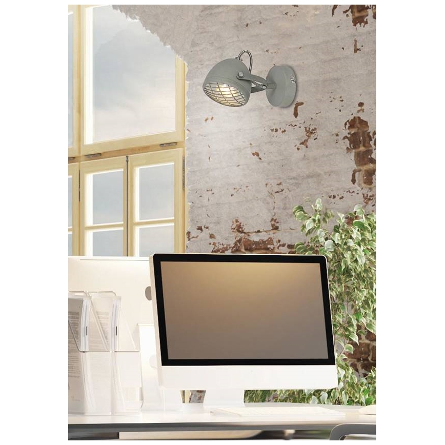 Настінний точковий світильник PENT 1xGU10/50W/230V