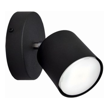 Настінний точковий світильник PUNTA 1xGX53/10W/230V чорний