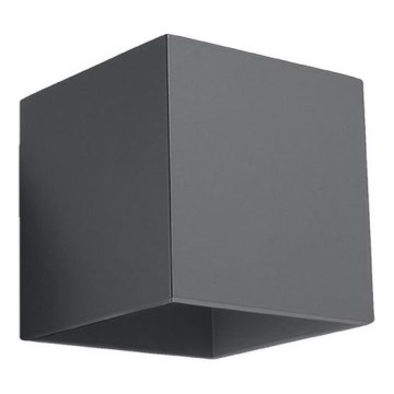 Настінний точковий світильник QUAD 1 1xG9/8W/230V антрацит