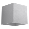 Настінний точковий світильник QUAD 1 1xG9/8W/230V сірий