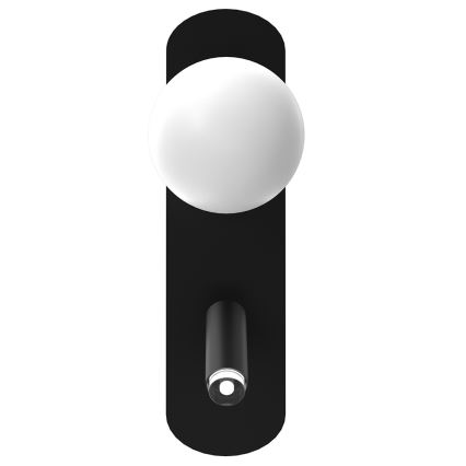 Настінний точковий світильник SIRIO 2xG9/25W/230V чорний