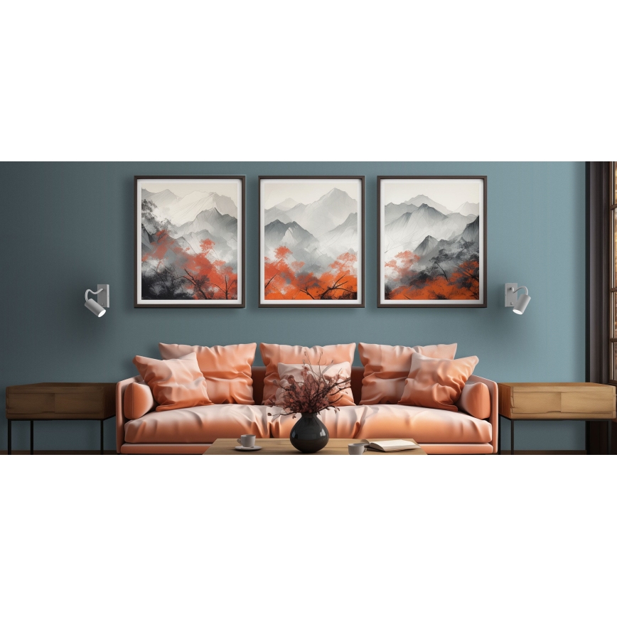 Настінний точковий світильник SQUALLA VARIOSA 1xGU10/10W/230V білий