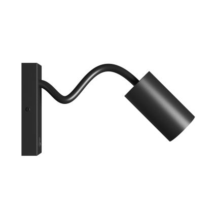 Настінний точковий світильник SQUALLA VARIOSA 1xGU10/10W/230V чорний