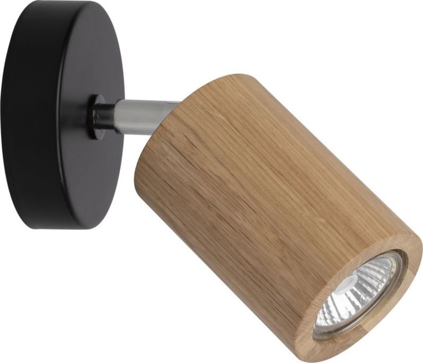 Настінний точковий LED світильник MATTI 1xGU10/5W/230V дуб