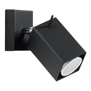 Настінний точковий світильник MERIDA 1xGU10/40W/230V чорний