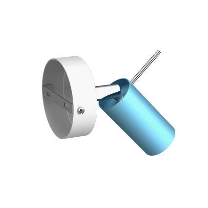 Настінний точковий світильник PRESTON 1xGU10/40W/230V синій