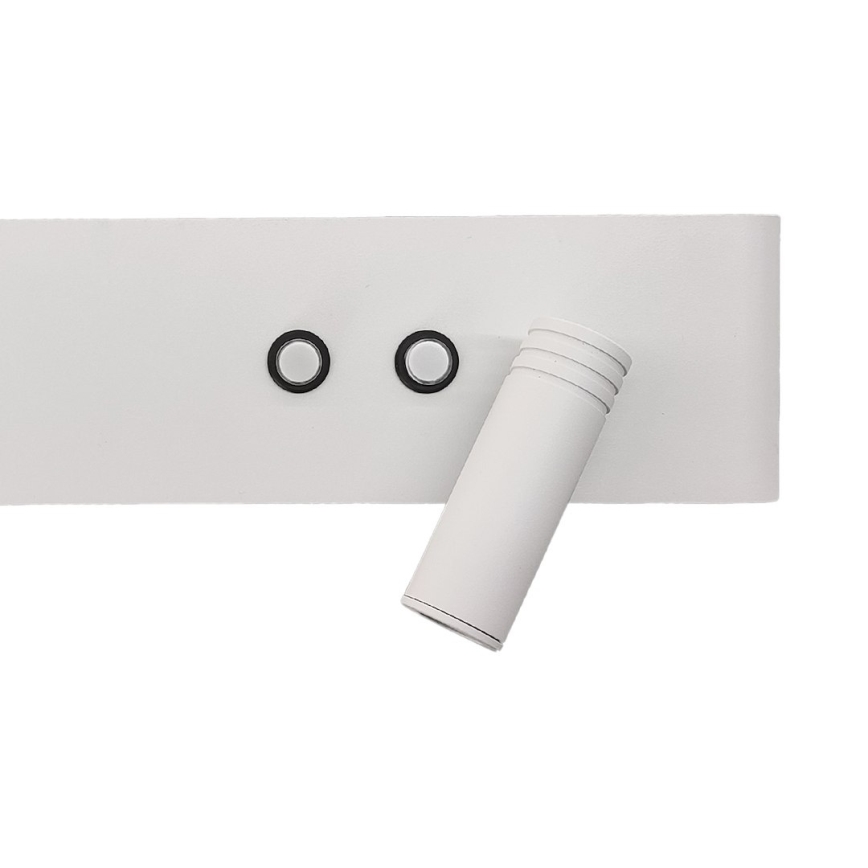 Настінний точковий світильник RESORT LED/10W/230V + LED/3W, білий правий