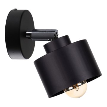 Настінний точковий світильник SIMPLY BLACK 1xE27/60W/230V