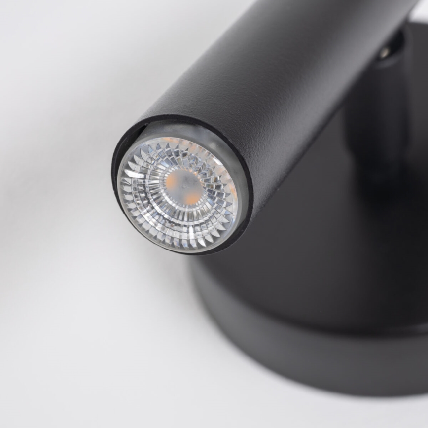 Настінний точковий світильник STALACTITE 1xG9/2,5W/230V чорний