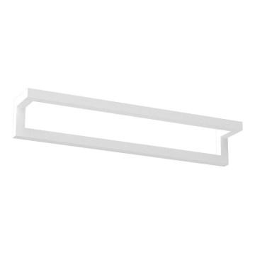 Настінний тримач для рушників 7x40 см білий