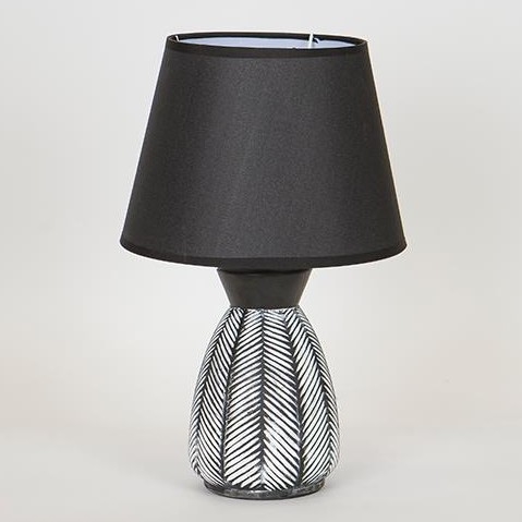 Настольная лампа 1xE14/40W/230V черный