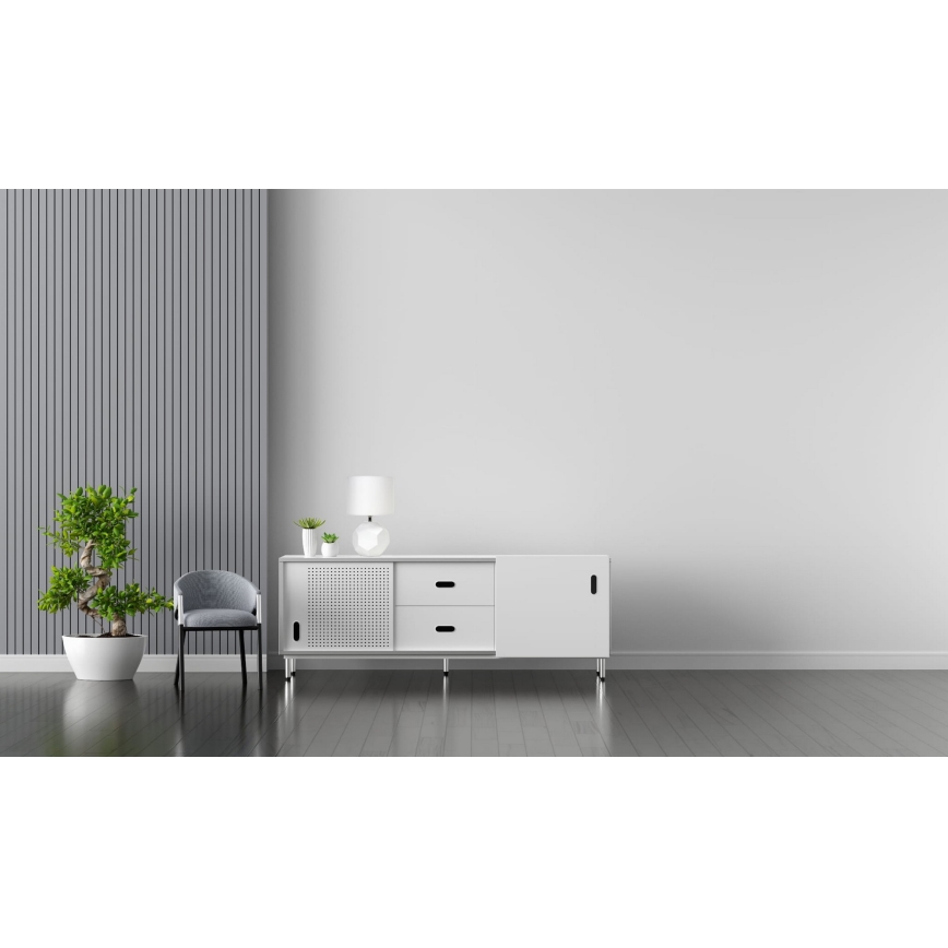 Настольная лампа 1xE27/25W/230V белая