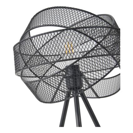 Настольная лампа 1xE27/40W/230V черная