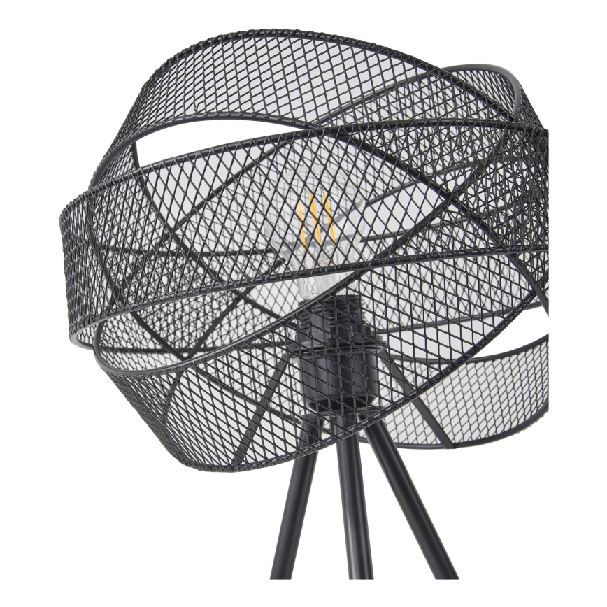 Настольная лампа 1xE27/40W/230V черная