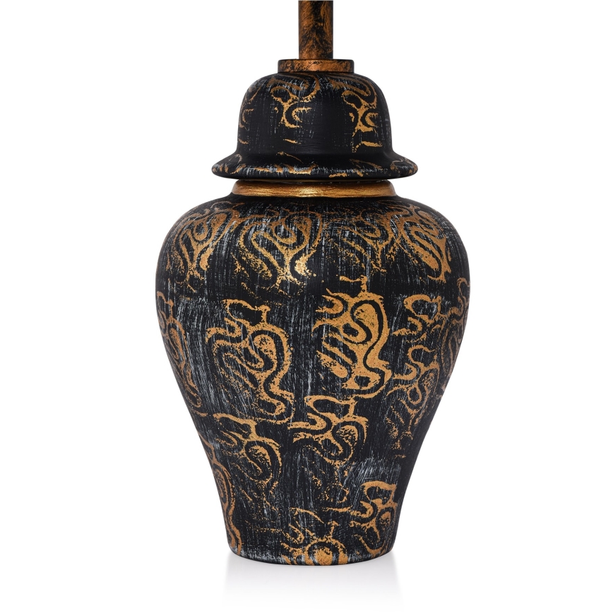 Настольная лампа 1xE27/40W/230V черный