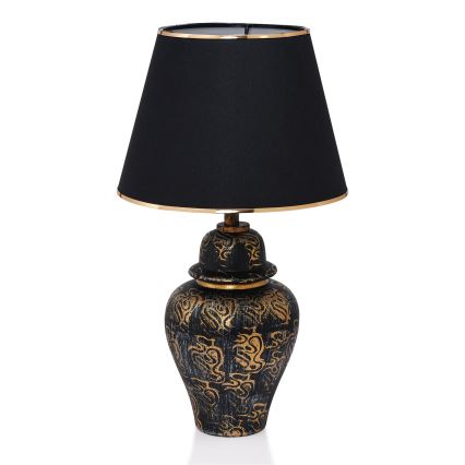 Настольная лампа 1xE27/40W/230V черный