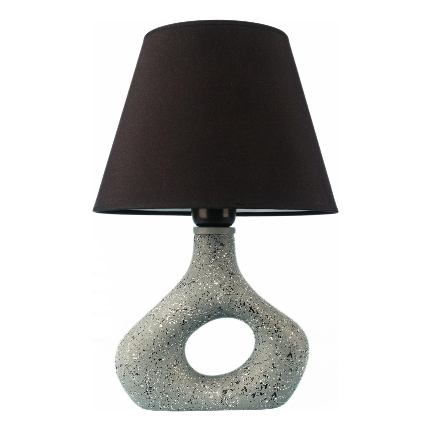 Настольная лампа 1xE27/40W/230V черный/зеленый