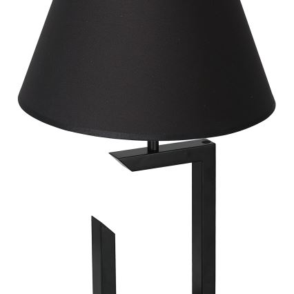 Настольная лампа 1xE27/60W/230V 45 cm черная/золотая